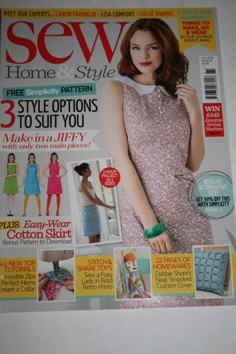 Sew magazine issue - sew,
