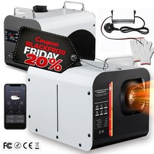 Diesel Air Heater 8KW 12V/24V 220V-240V w/LCD Bluetooth Control for Boat Garage