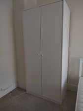 IKEA Kleppstad White Two Door
