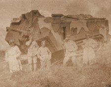 RPPC WWI French Schneider Tank