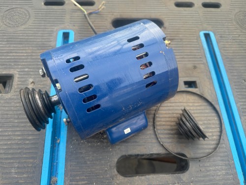 Single phase motor with - single,