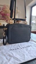 Marc Jacobs " The Box " Black leather Crossbody bag