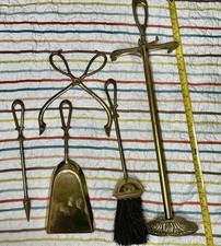 16” Fire Place Brass Companion Tool 5 Piece Set