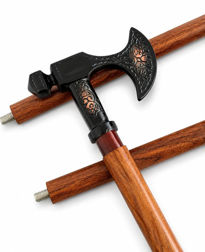 Axe handle walking cane - handle,