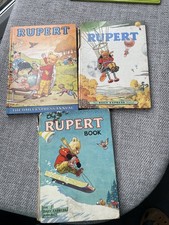3 X Rupert Annuals 1957/1956/1978