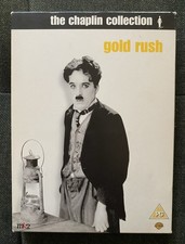 GOLD RUSH - Charlie Chaplin - UK REGION 2 DVD (2-DISC BOX SET) - inc booklet