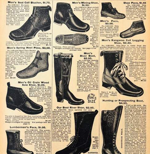 1901 river boots shoes - river,