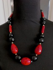 Vintage 1980's Chunky Beaded