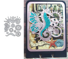 Steampunk Flying Hippocampus