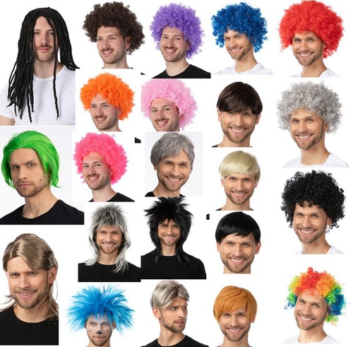 Mens wigs hair cosplay - hair, afro