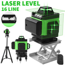 2025 4D 16 Lines Laser Level 360° Green Auto Self Leveling Rotary Cross Measure