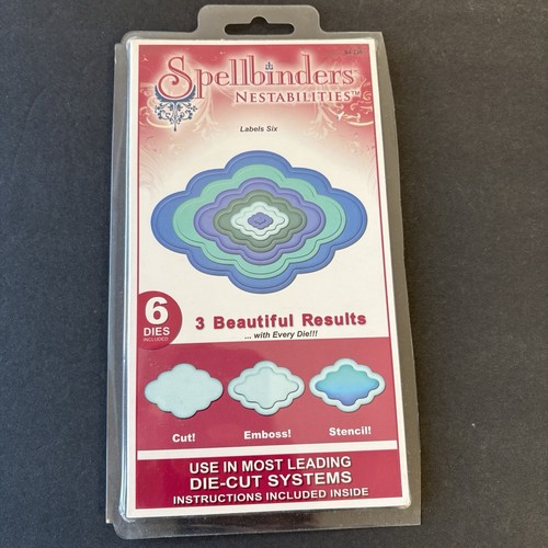 Spellbinders labels six - spellbinders,