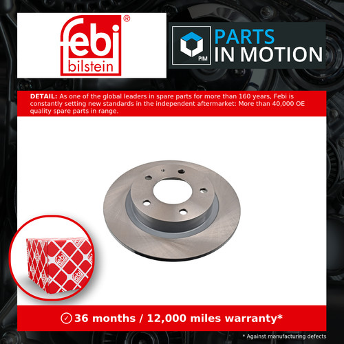 Brake discs pair solid fits - brake,