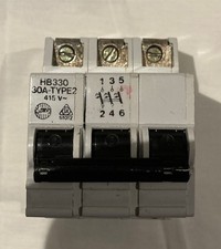 Wylex HB330 30A M9 Type2