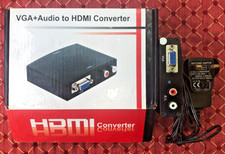VGA AND AUDIO TO HDMI CONVERTER