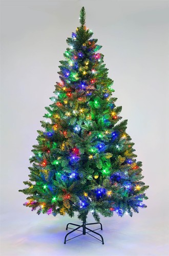 Green christmas tree - green, pre-lit