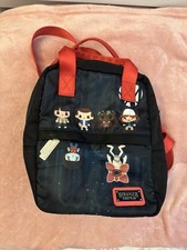 Loungefly Stranger Things Mini Backpack Upside Down Chibi