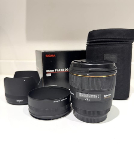 Sigma 85mm dg lens - lens, for