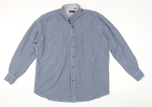 Red jack men blue geometric - blue,