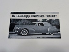 1940 LINCOLN-ZEPHYR