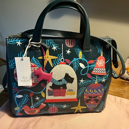 Radley christmas bag deck the - radley,