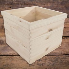 XLarge Square Unpainted Wooden