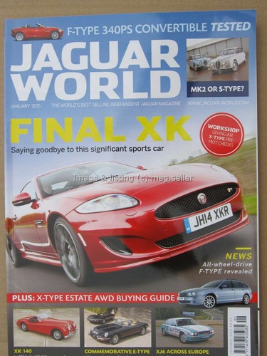 Jaguar world january 2015 - january, xk