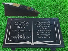 personalised memorial plaque