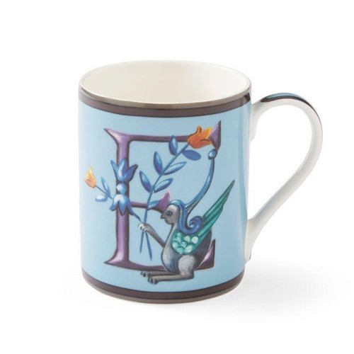 Initial letter mug alphabet - initial,