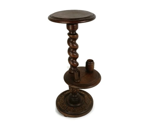 Hand carved wood barley - hand,