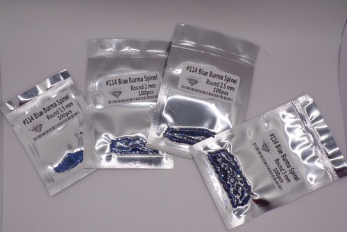 Spinel burma blue 114 - spinel,