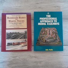 THE PROFESSIONAL APPROACH TO MODEL RAILWAYS AND BASEBOARD BASICS 2BOOKS