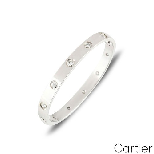Cartier white gold full - cartier,