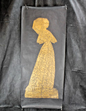 Gold Brass Rubbing Medieval