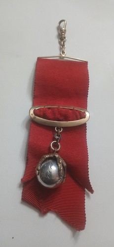 Vintage masonic watch fob claw - masonic,