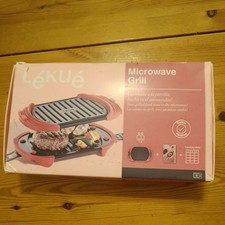 Microwave Grill Lekue Red 1-2 Person NEVER USED