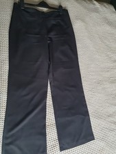 Black LA Beeby Salon Wear Trousers Size 14
