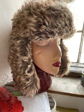 Ladies Faux Fur Trapper Hat