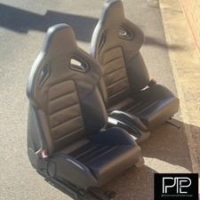 Recaro Wingback bucket seats GOLF GTI EMBOSSED  Golf AUDI S3 RS3 Full Leather 