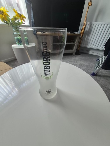 Tuborg lager pint glass