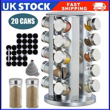 20 Jar Revolving Spice Rack