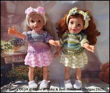 KNITTING PATTERN OG19 FOR 18"