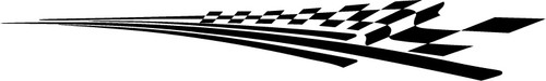 Chequered flag vinyl - x,