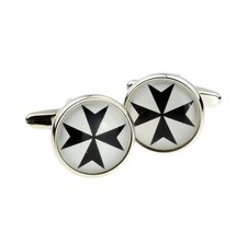 Maltese Cross Style Cufflinks