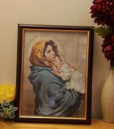 Virgin mary madonna child - virgin,
