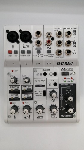 Yamaha ag06 audio mixer - ag06,