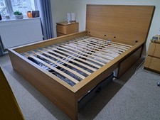Ikea MALM Bed frame with 2