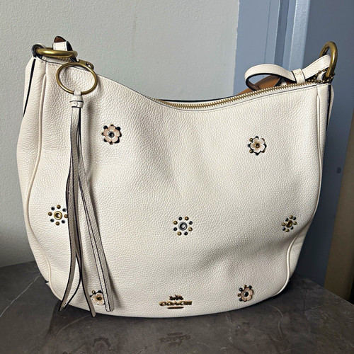 Coach ivory pebbled - ivory,