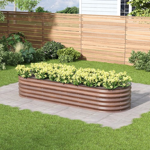 Raised bed metal - raised,