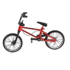 1:24 Red Alloy Finger Mountain Bike Novelty Toy Christmas